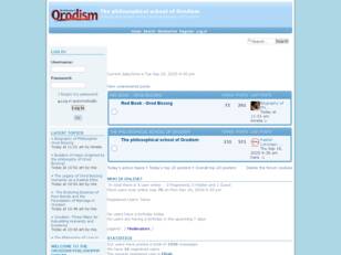 The philosophical school of Orodism